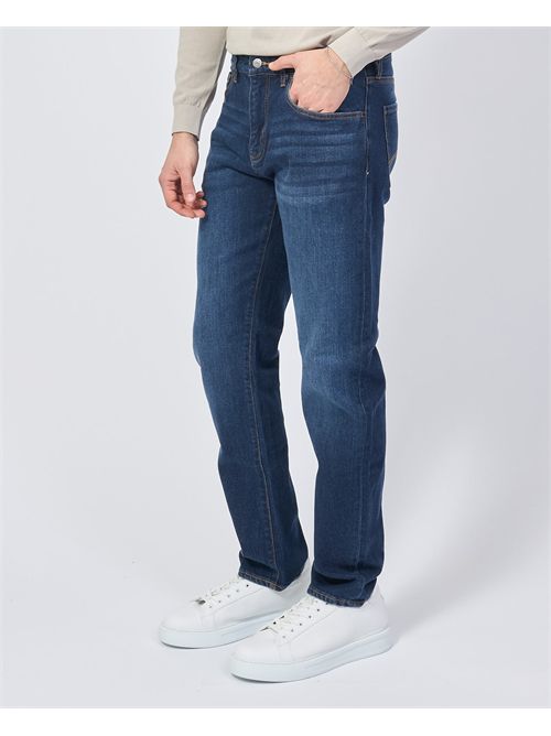 Jeans uomo Armani Exchange blu in cotone ARMANI EXCHANGE | XM000049-AF14265MB001